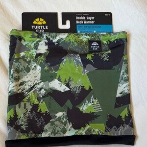 Youth Green Camouflage Neck Warmer